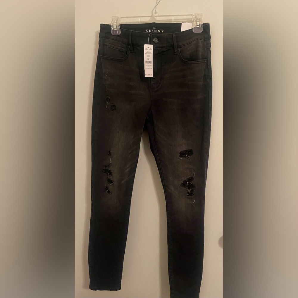 White House Black Market Ripped Jeans